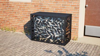 Design airco ombouw Autumn met bladerenmotief